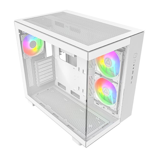 Montech King 65 Pro white PC Case - Vektra Computers LLC Montech King 65 Pro white PC Case - Vektra Computers LLC